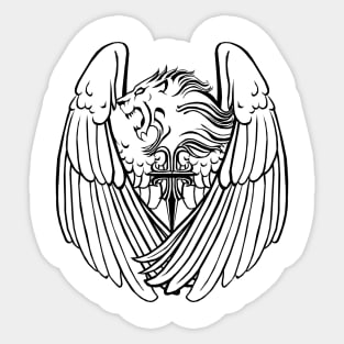 Griever winged Sticker